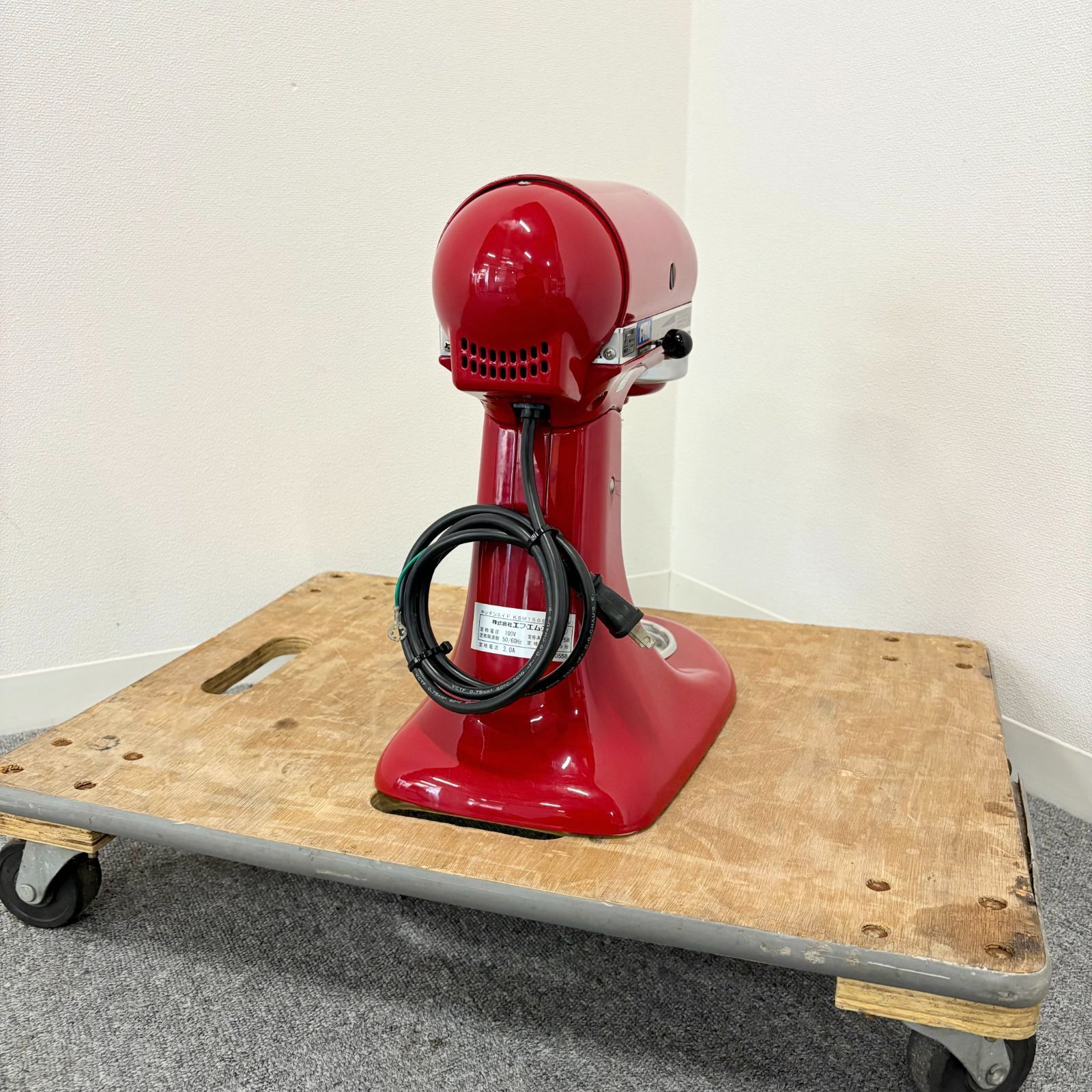 スタンドミキサー|KitchenAid|KSM-150ER|幅220mm×奥行360mm×高さ350mm|2010年製|1516