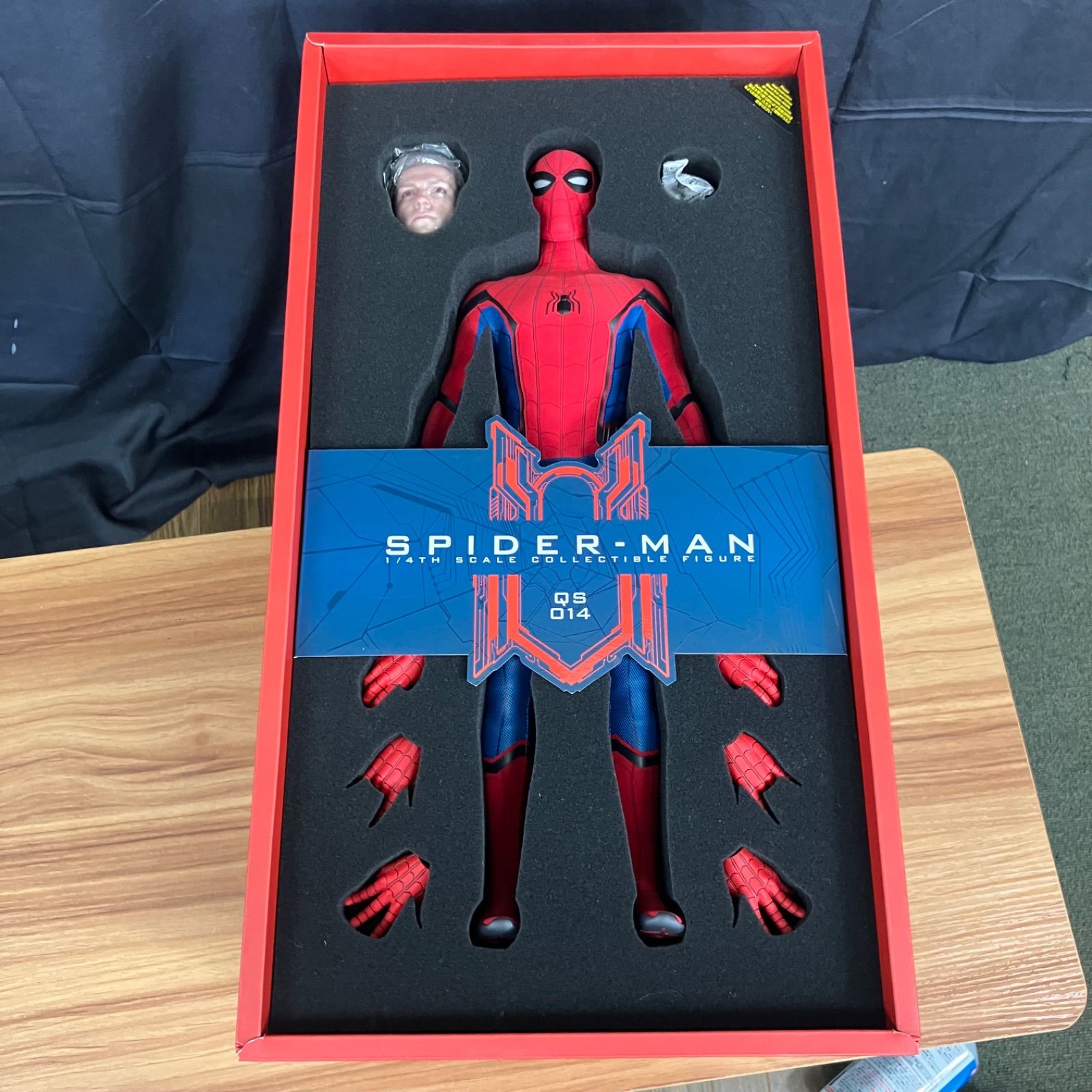 スパイダーマン ホームカミング 1/4 DX Ver フィギュア ホットトイズ 楽天市場】HotToys クオーター・スケール 『スパイダーマン