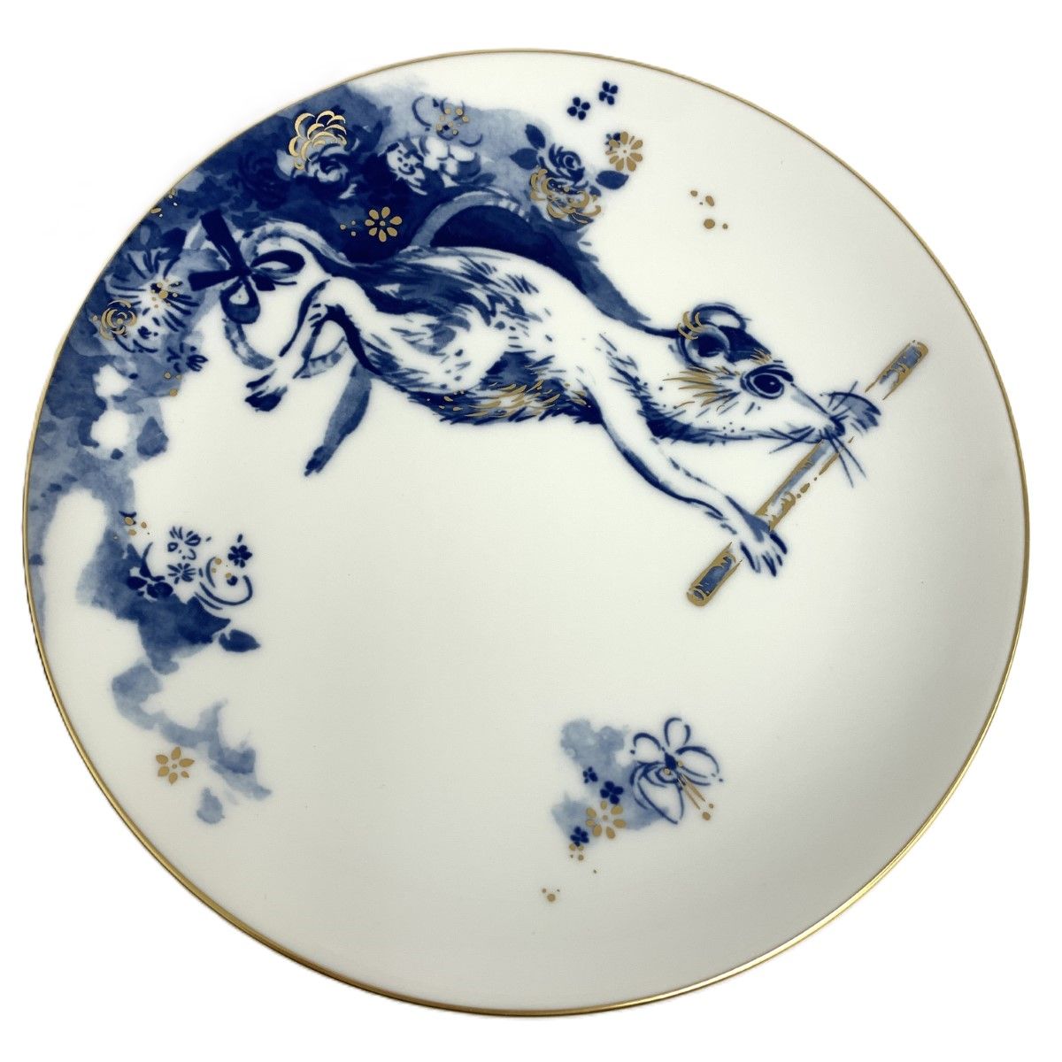 マイセン 干支プレート Meissen (マイセン) ピッコロを吹く陽気な