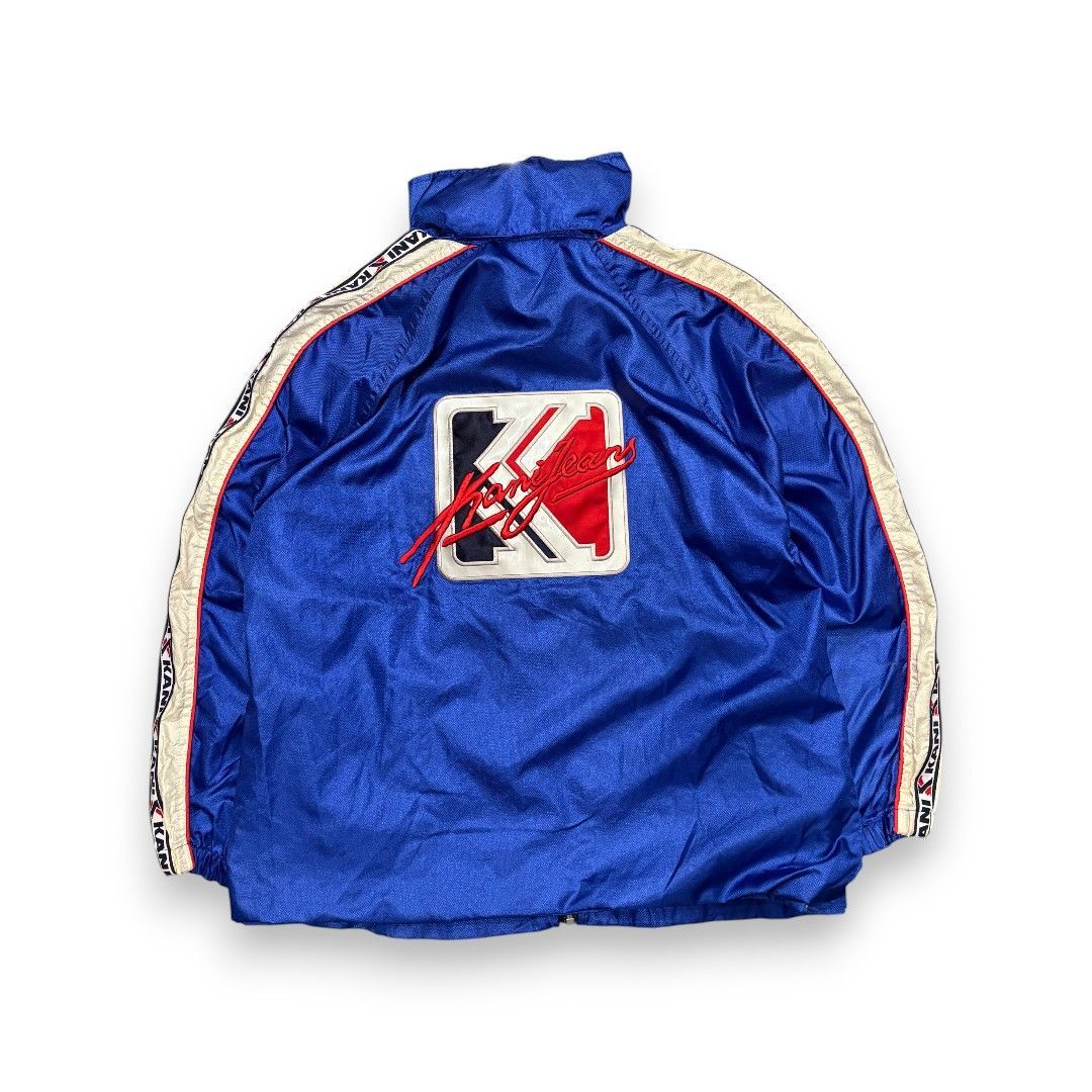 90's 00's KARL KANI カールカナイ ナイロンジャケット Y2K B-BOY 平成
