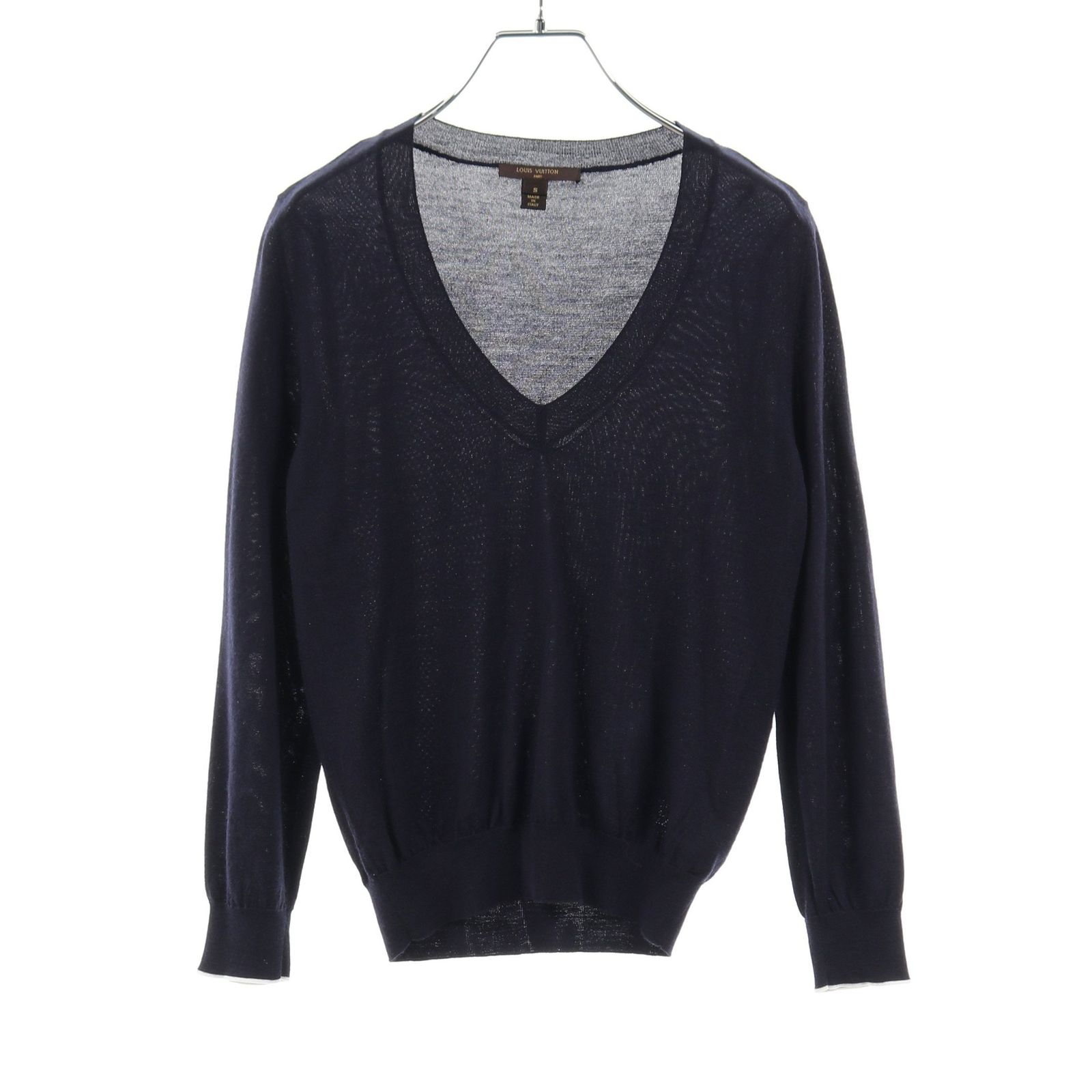Louis Vuitton セーター Sサイズ ネイビー•袖丈63cm - ニット/セーター