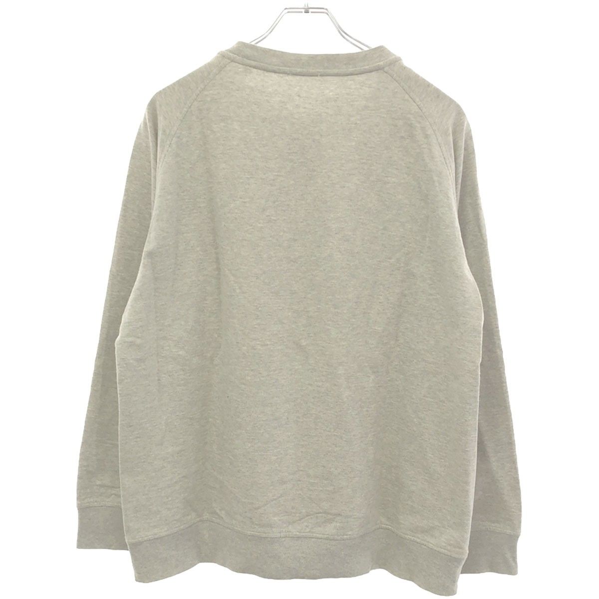 COMOLI(コモリ) インレイ起毛長袖クルー COMOLI インレイ起毛長袖