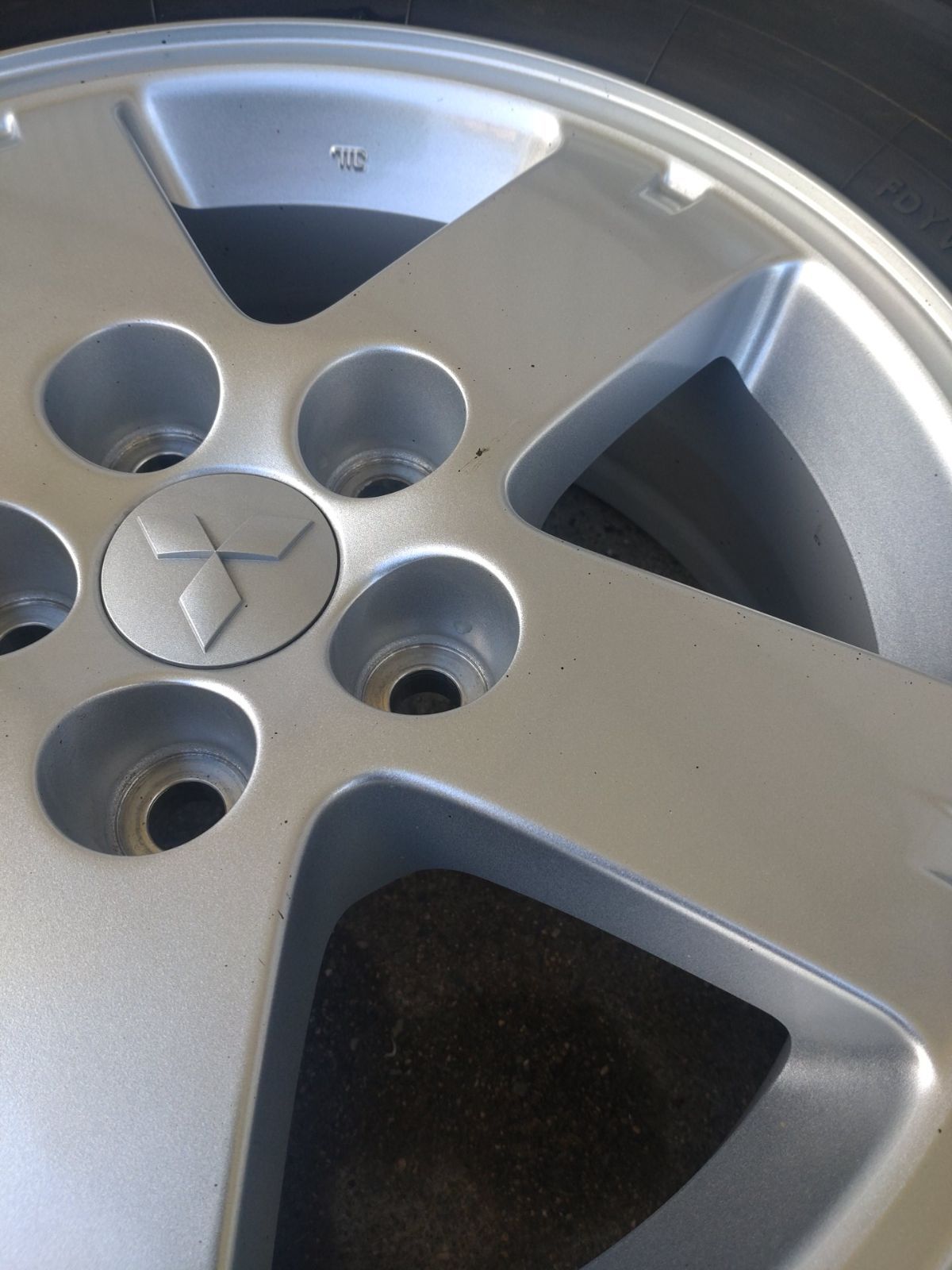 三菱 デリカ D5 前期 純正 ホイール 16インチ 16×6.5J +38 114.3-5H