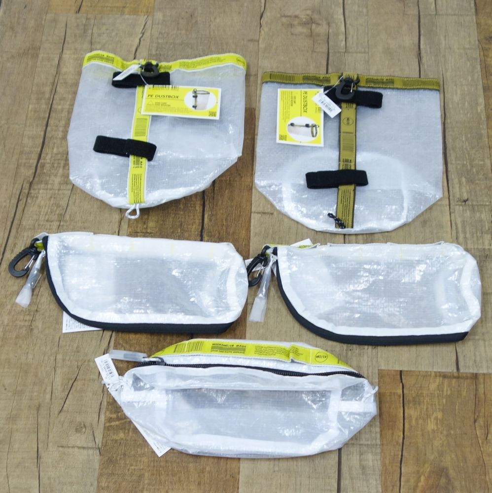 未使用 ウィークエンダー WEEKEND(ER) PE DUSTBOX CUTLERY CASE UTILITY POUCH 5点セット キャンプ 登山 アウトドア アウトドア 未使用 ウィークエンダー WEEKEND(ER) PE DUSTBOX CUTLERY