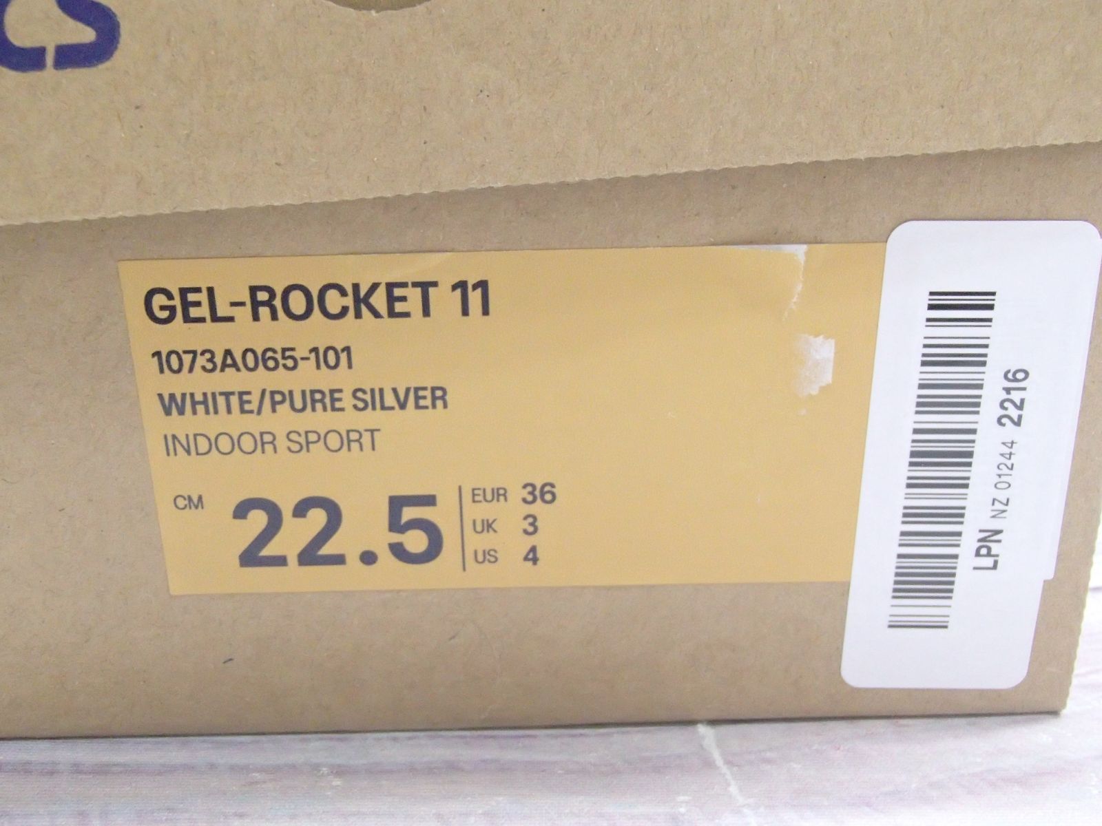 【アシックス】GEL-ROCKET 11 バレーボールシューズ 22.5㎝ 240706W001