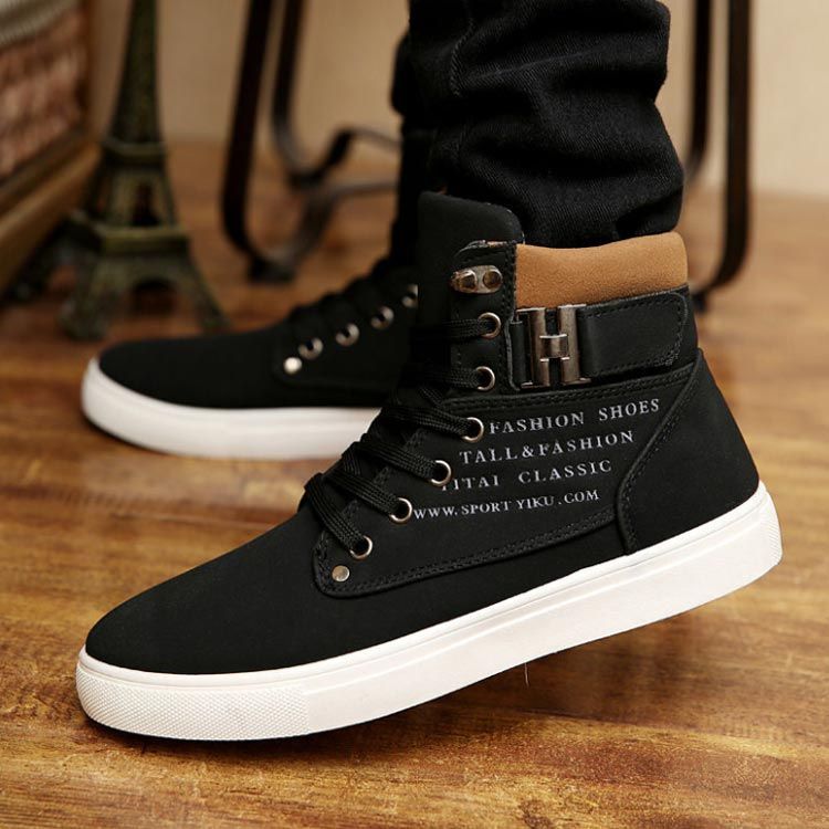 スニーカー メンズ ハイカット シューズ ショートブーツ ハイカット