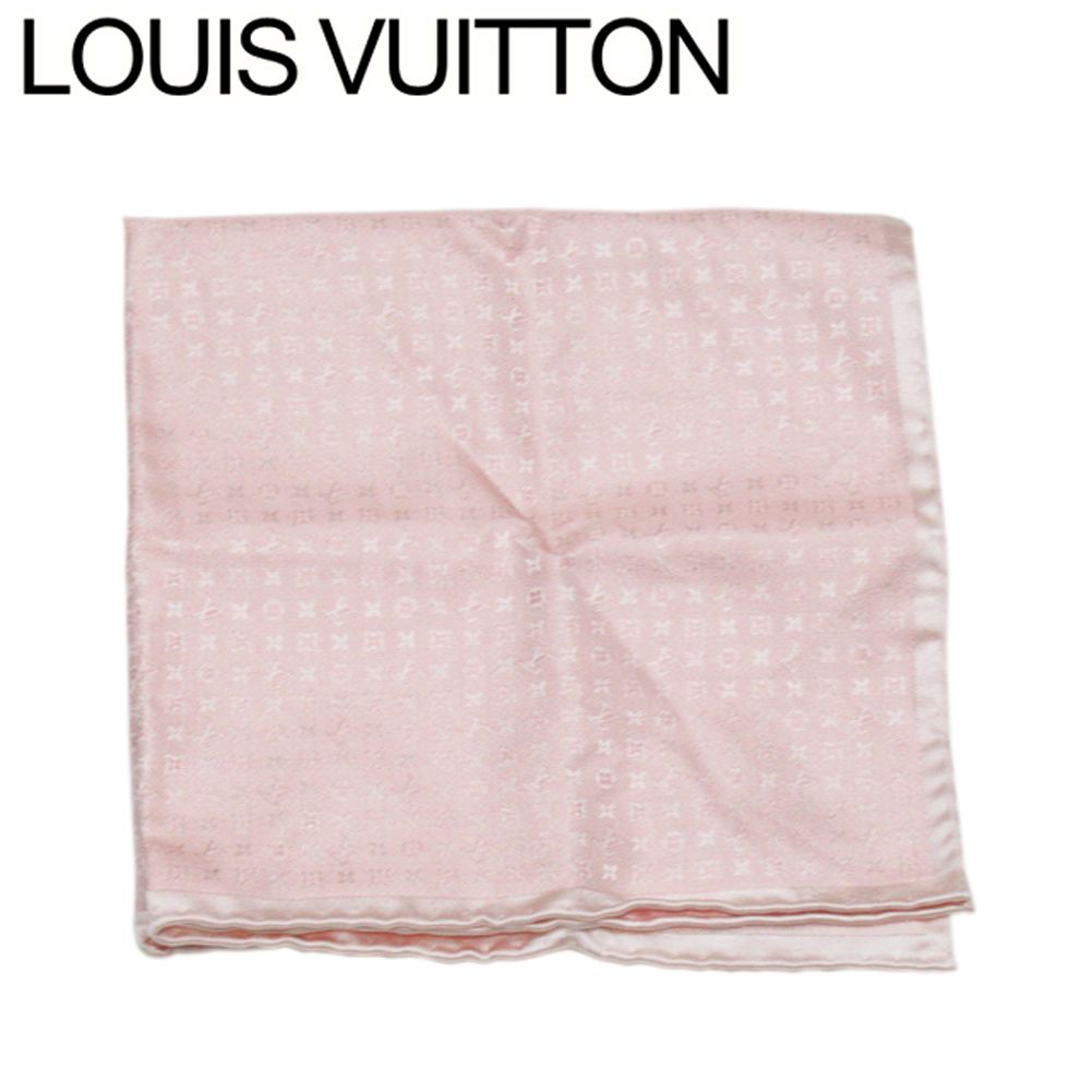 ルイ・ヴィトン LOUIS VUITTON ハンカチ モノグラム ピンク