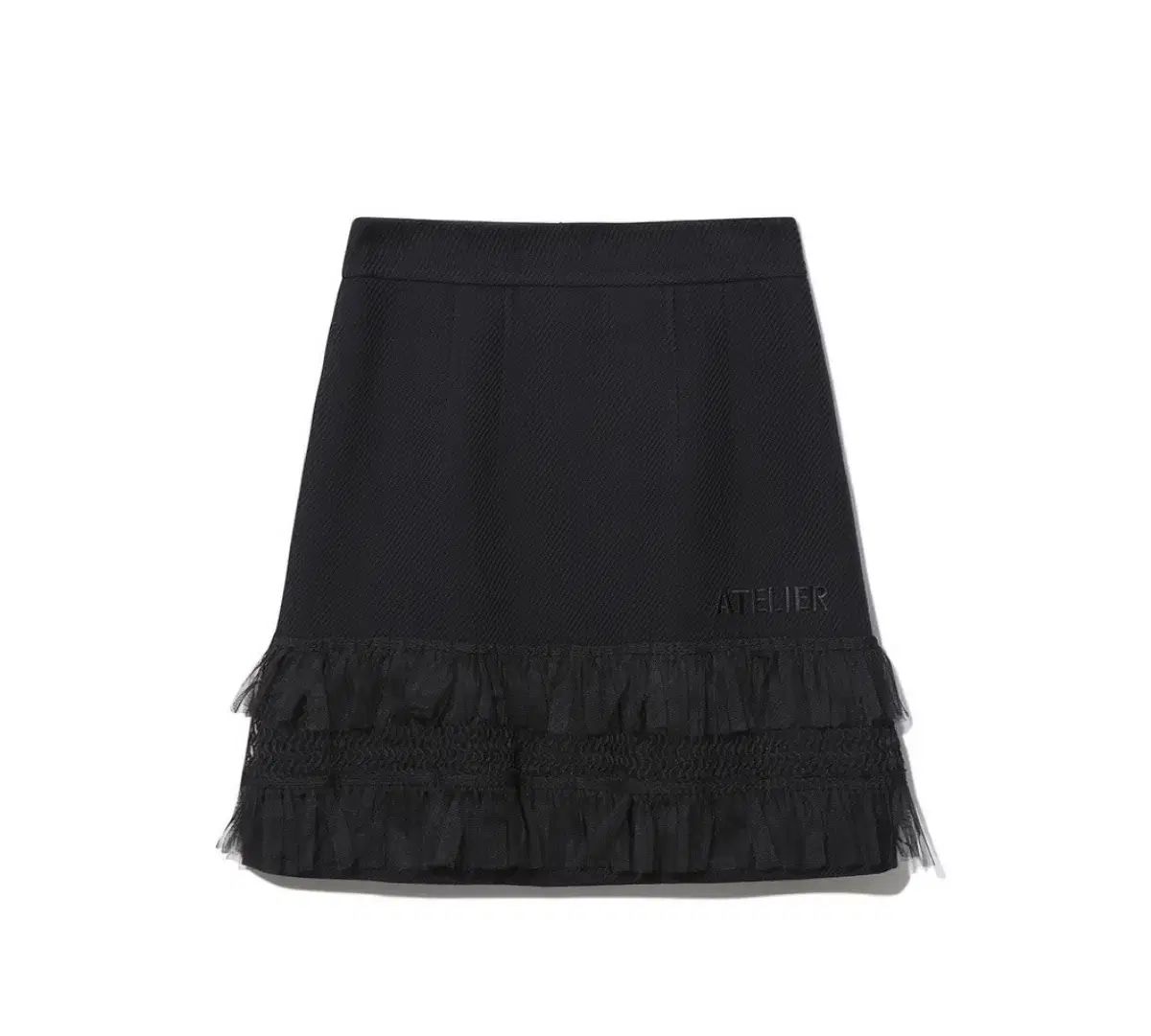 ラッキーシュエトゥ ブラック スカート 38