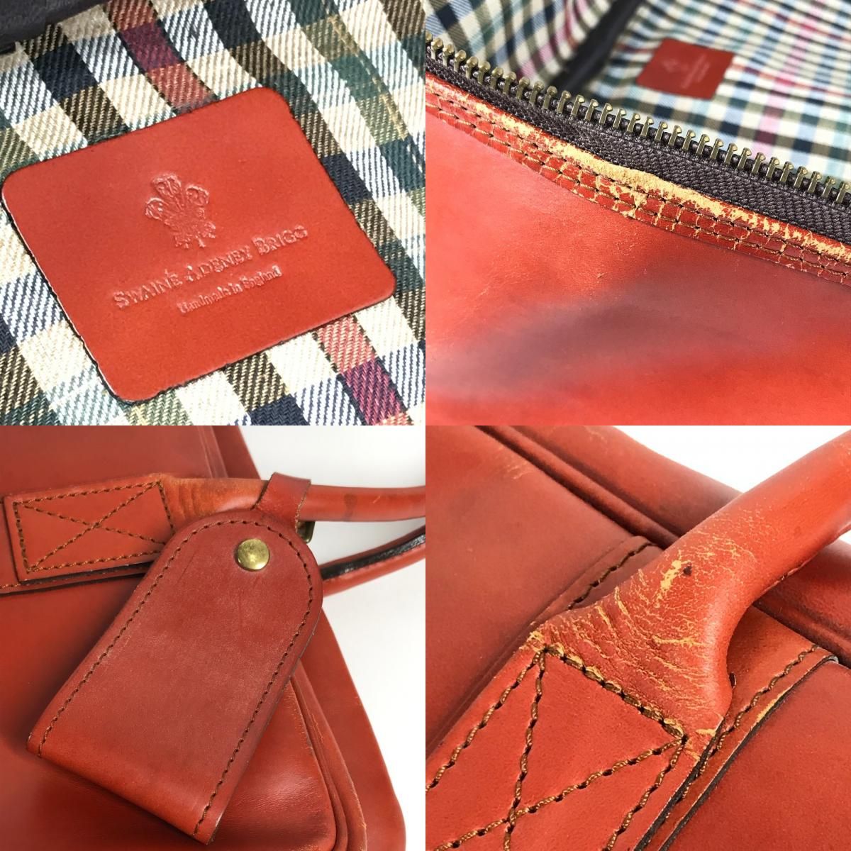 SWAINE ADENEY BRIGG スウェインアドニーブリッグ ボストンバッグ