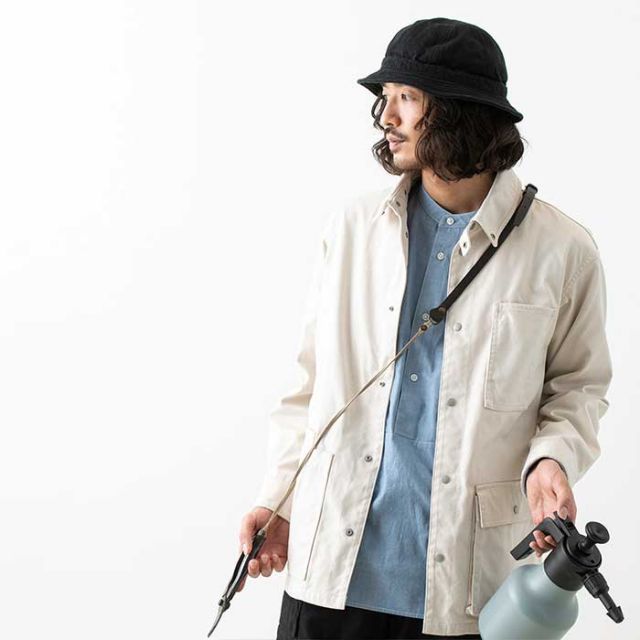 種類2：BEIGE/L ガレージグリーンワークス カバーオール garage green