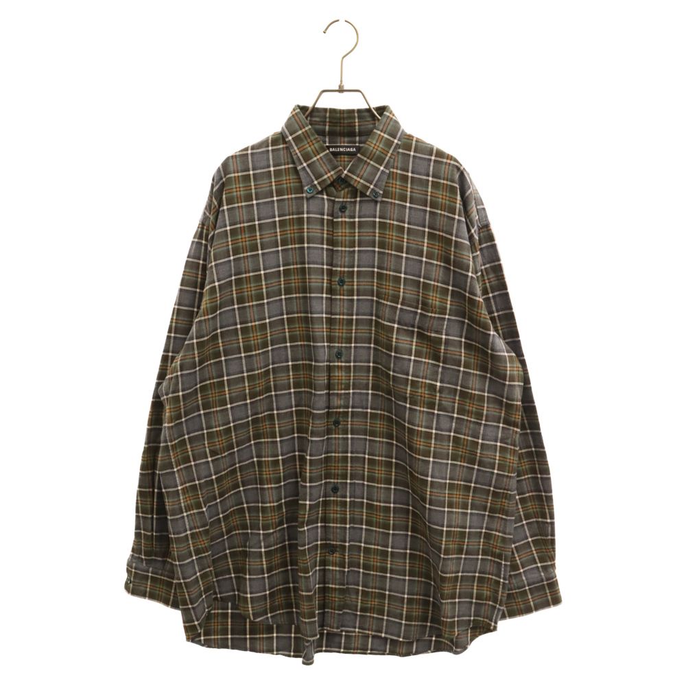 BALENCIAGA (バレンシアガ) 18AW Oversized Check Shirt バック