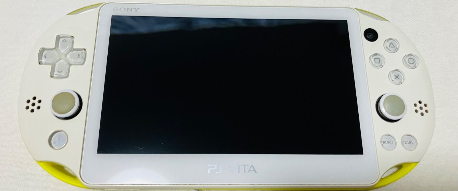 PlayStation Vita - PlayStation Vita  ライムグリーン/ホワイト 　2000ZA13 PlayStation Vita Wi-Fi model lime green/white PCH-2000ZA13