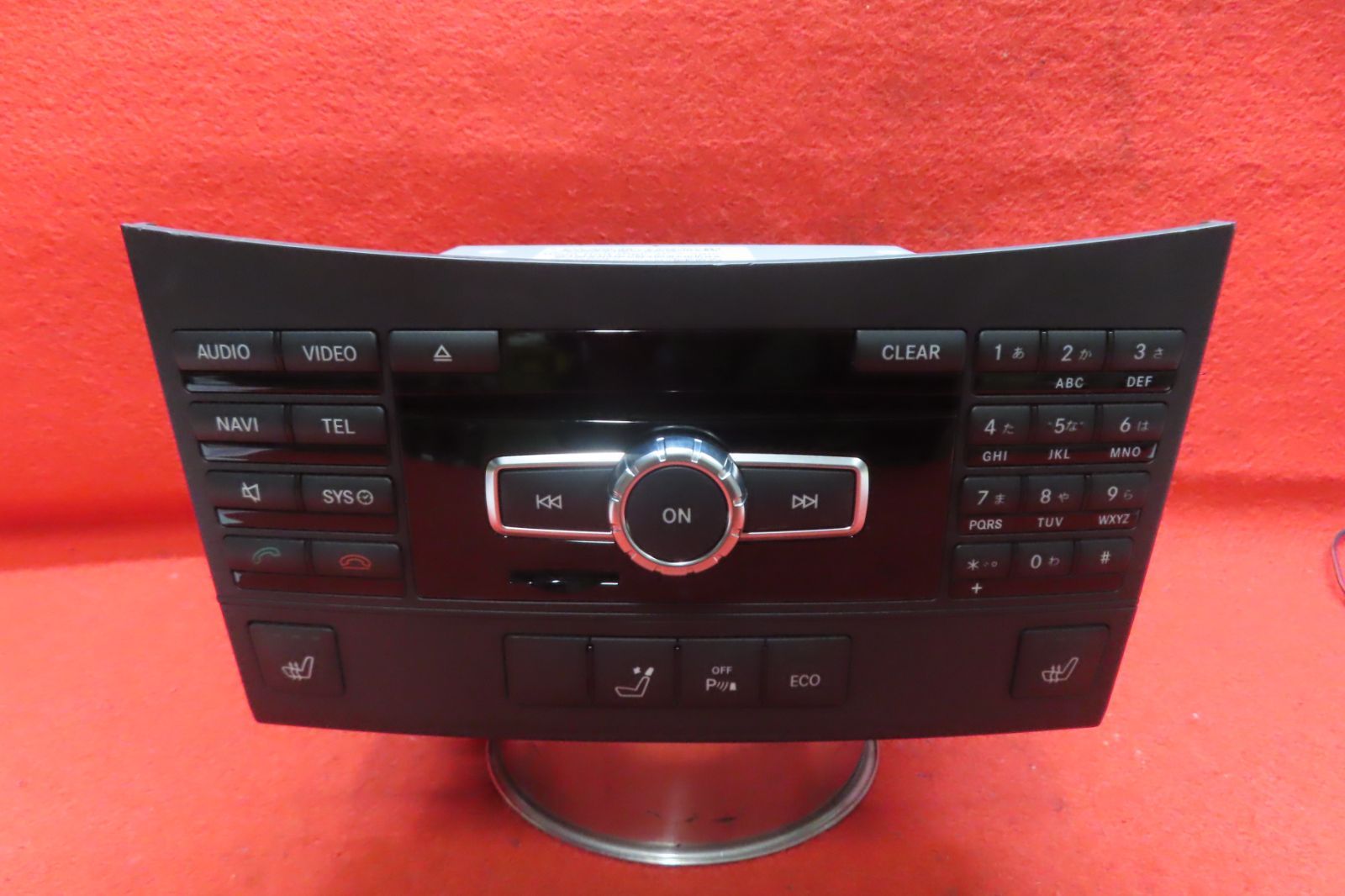 ＊CS2155＊ 付 メルセデスベンツ Mercedes Benz E クラス W212 A 212 900 43 17 ナビユニット プレーヤー デッキ カーオーディオ