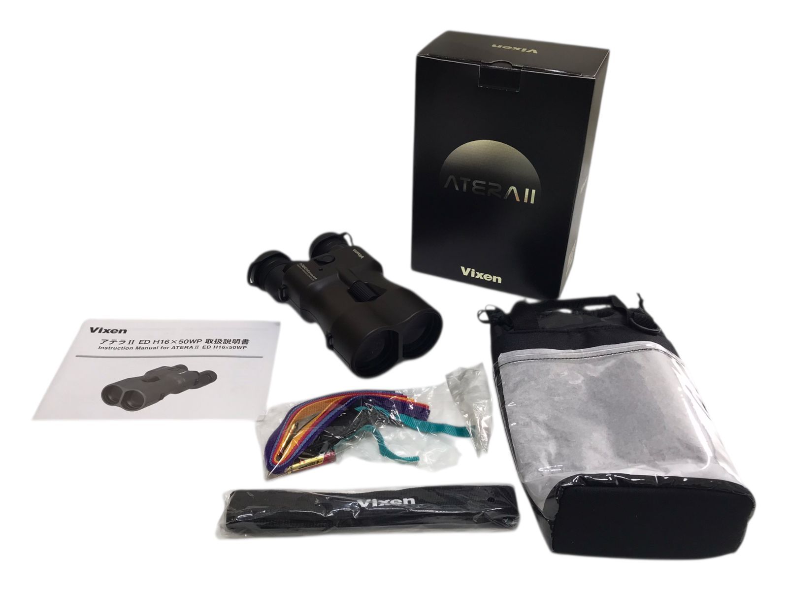 ♥品 Vixen 双眼鏡 ATERA II ED H16×50WP ブラックブラウン