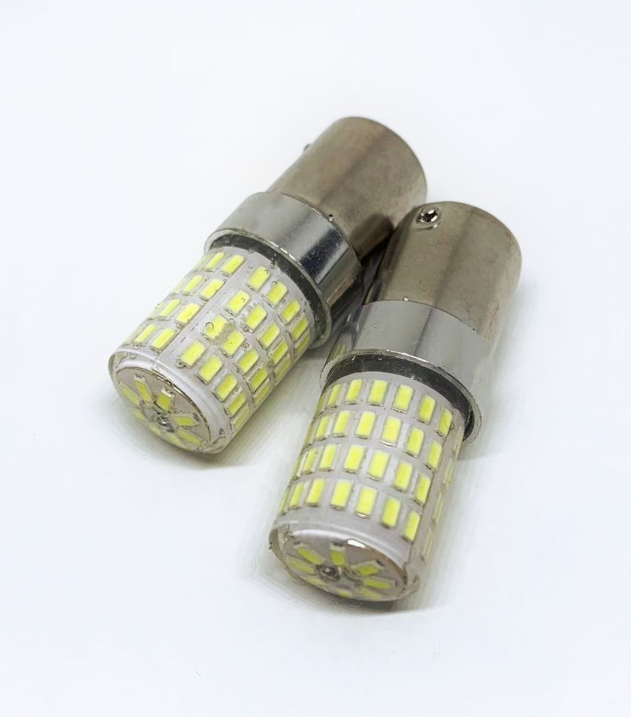 デコトラ屋 改良 高輝度 S25 BA15S ホワイト マーカー球 シングル 平行