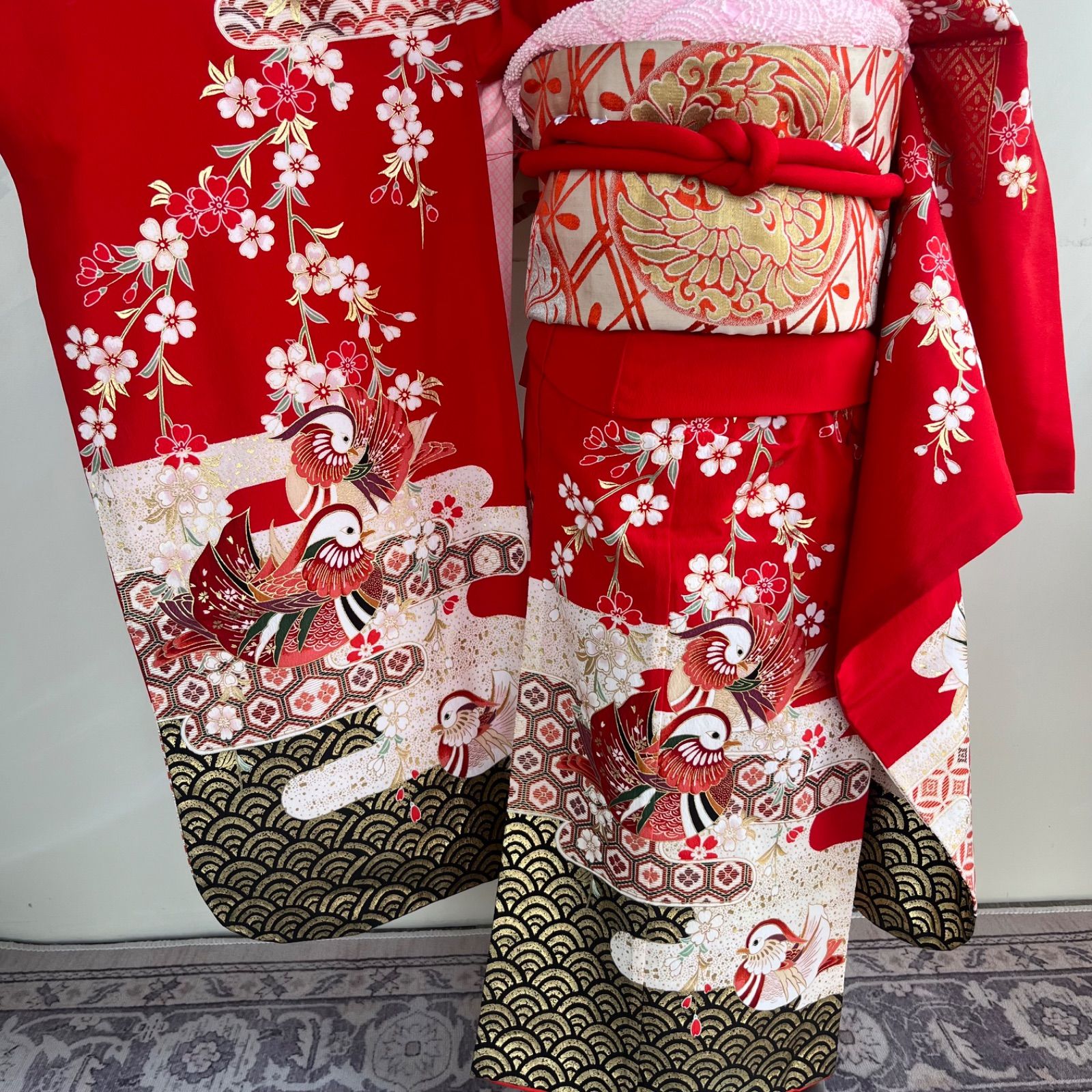 ビンテージ きもの猫田