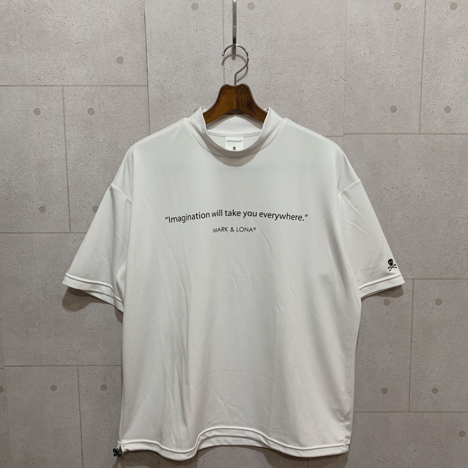 MARK&LONA マークアンドロナ Glia Motion fit Mock Tシャツ サイズ50