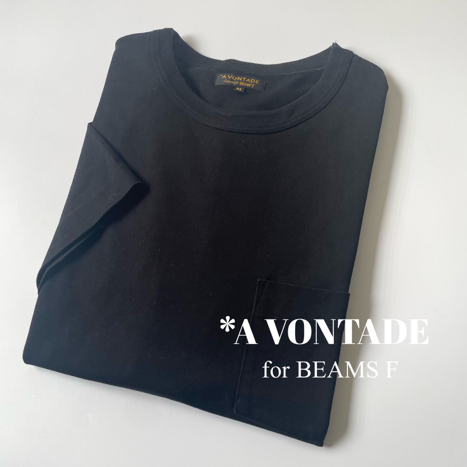 *A VONTADE × BEAMS F / 別注 ポケット Tシャツ