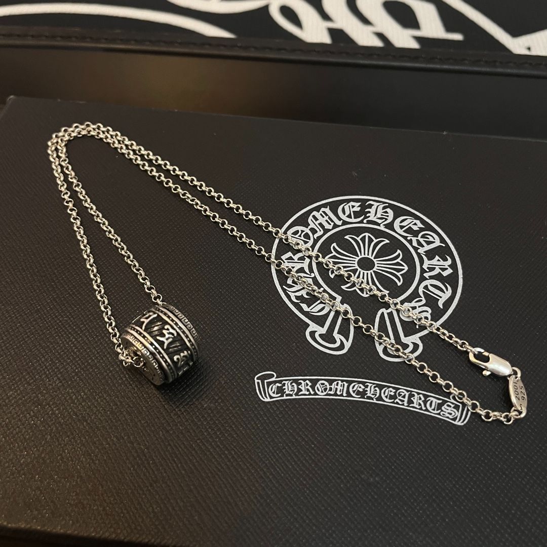 CHROME HEARTS  クロムハーツ   スペーサーリング チェーン  ペンダント ネックレス