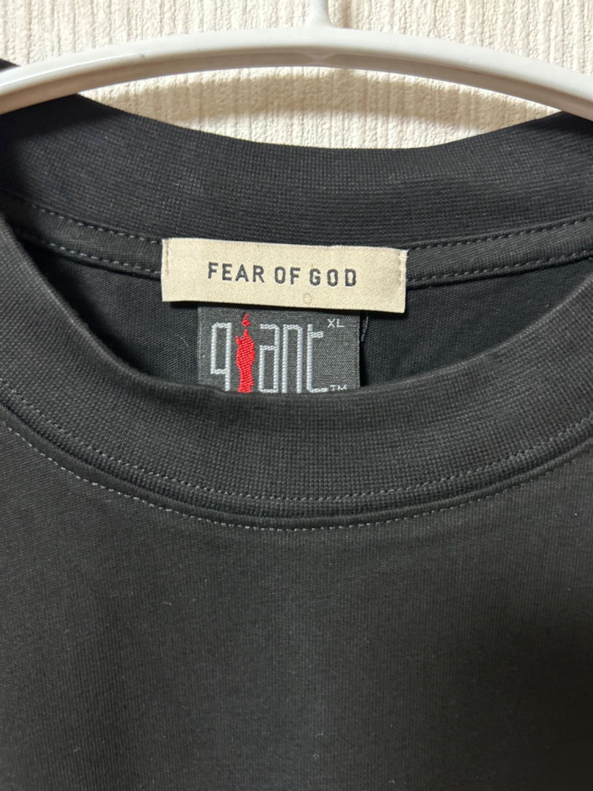 SAINTMICHAEL×Fear of God セントマイケル　 フィアオブゴット ESSENTIALS（エッセンシャルズ） Tシャツ　ブラック激レア☆限定販売商品！