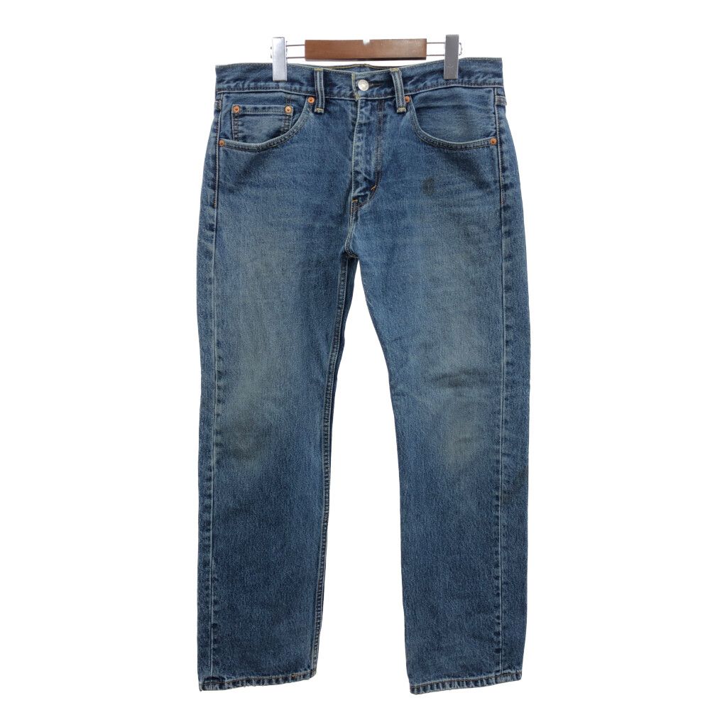 Levi's リーバイス 505 デニムパンツ ブルー (メンズ W32 L30) 中古 古着 Q6945
