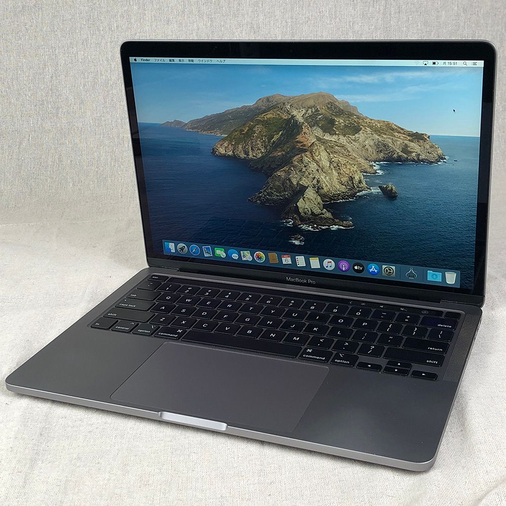 本体のみ Apple MacBook Pro 13インチ 2020 Thunderbolt 3ポートx4 i5 16GB 512GB A2251 EMC3348|MB-251548 360637