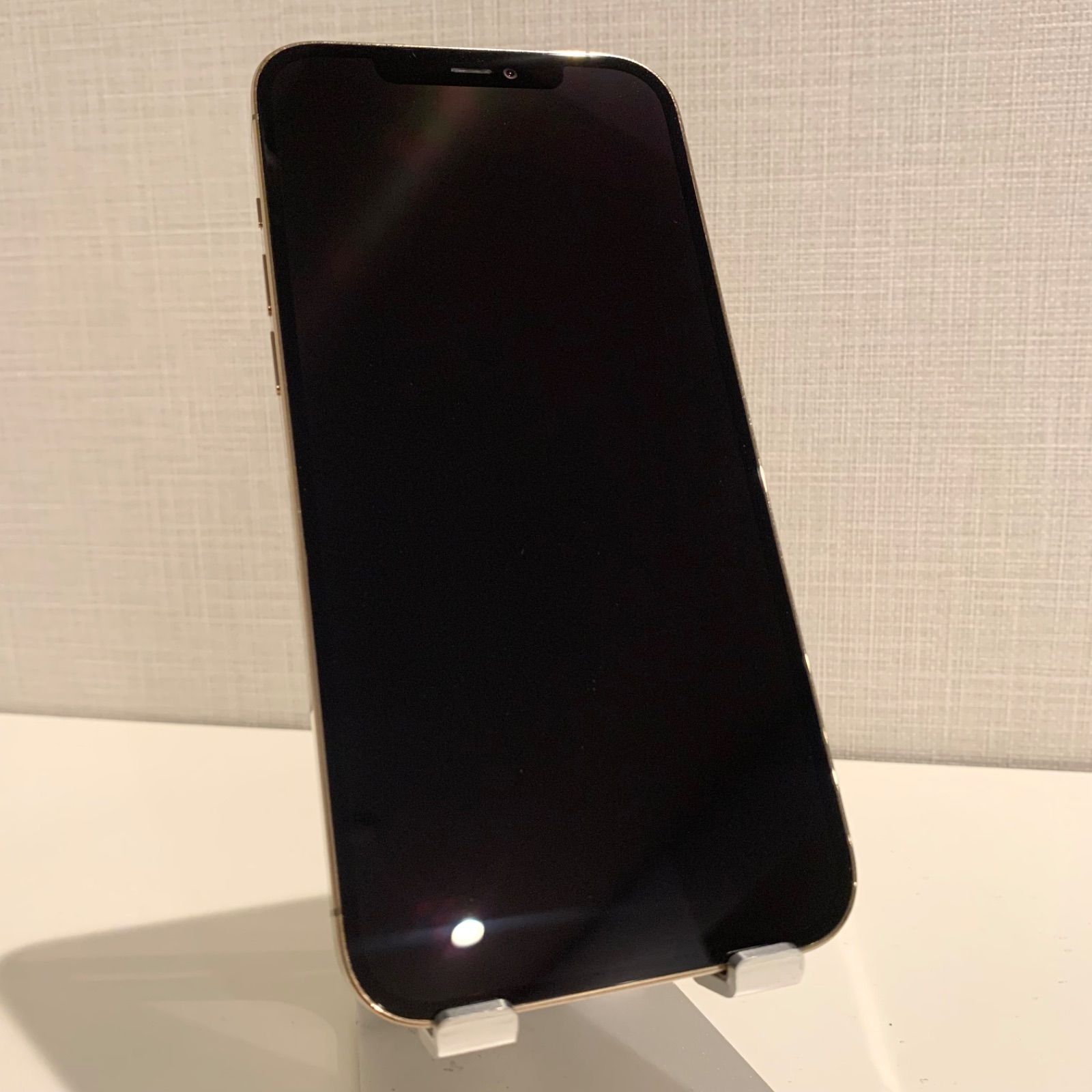訳あり】iPhone12 Pro Max ゴールド 128GB 電池残量77%【ジャンク 