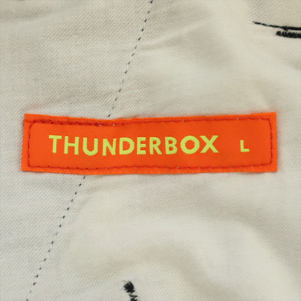 サンダーボックス クロップドパンツ L ブラック THUNDERBOX メンズ