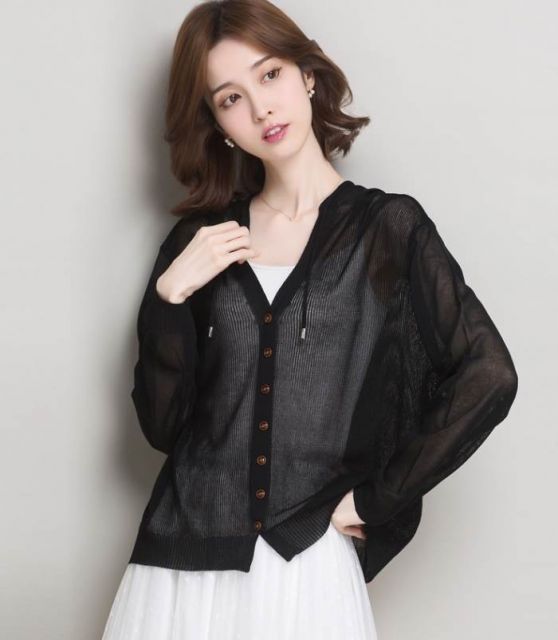 種類11：画像4/M トップス カーディガン ミディアム丈 袖あり 長袖 襟