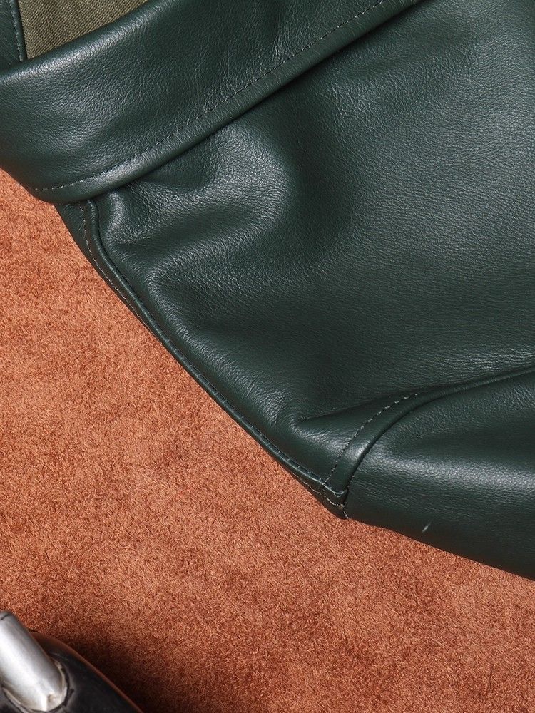 バイカージャケット フルグレイン牛革