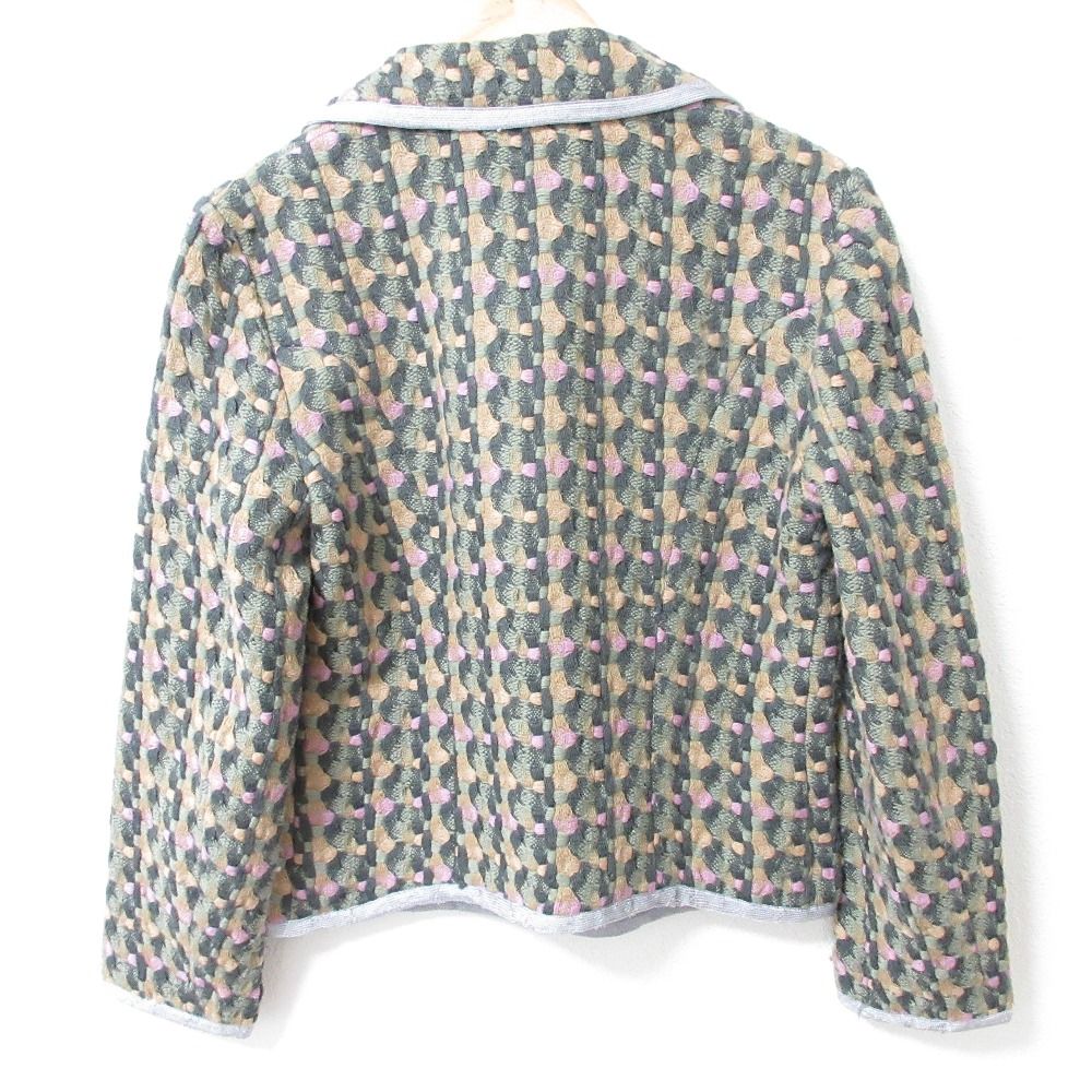 Christian Lacroix BAZAR クリスチャンラクロワ パイピング ツイード