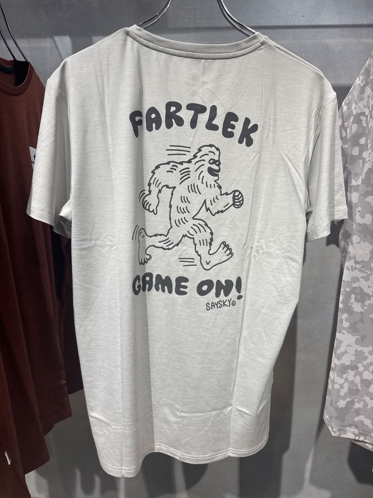 SAYSKY セイスカイ ランニングTシャツ ホワイト 定価9 900円