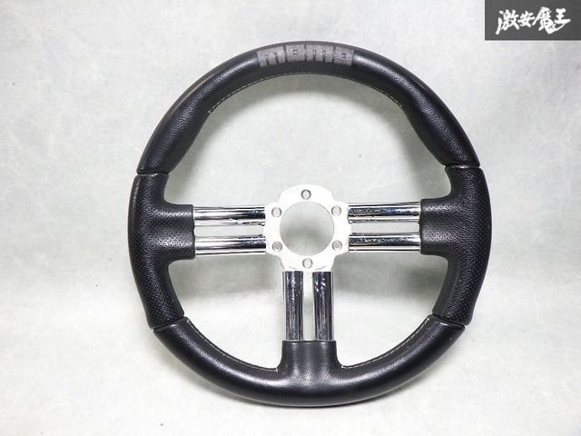 モモ スポーツ ステアリング 34パイ 当時物 92年製 ホーンボタン・ネジ