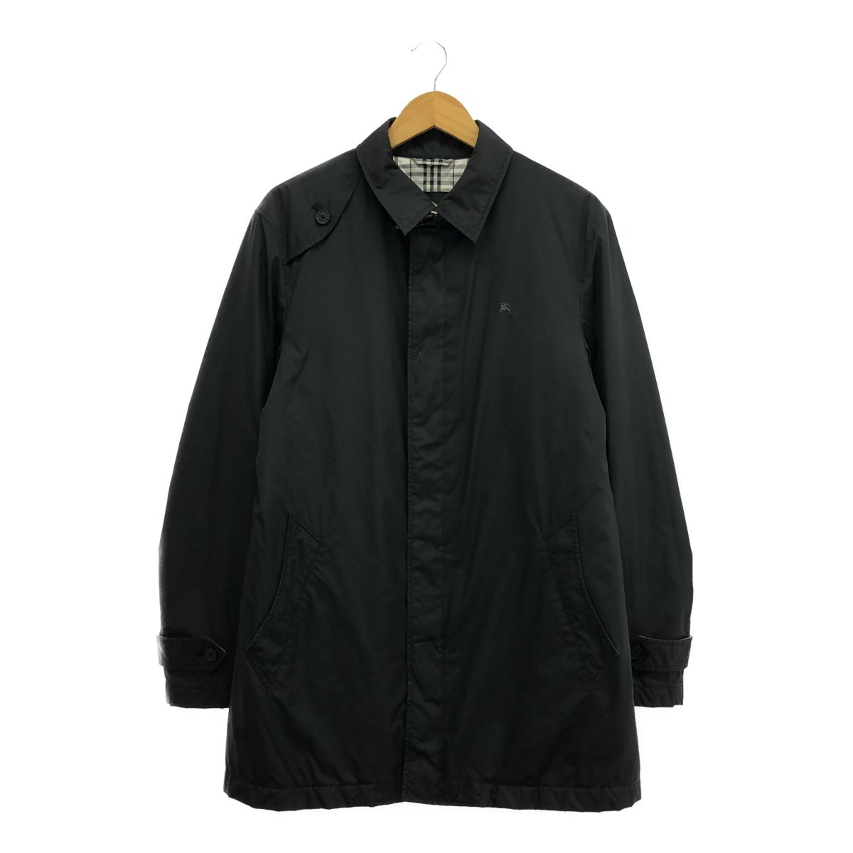 BURBERRY BLACK LABEL バーバリーブラックレーベル 中綿コート ジャケット BMA15-305-09 メンズ アウター 代理店記載 黒