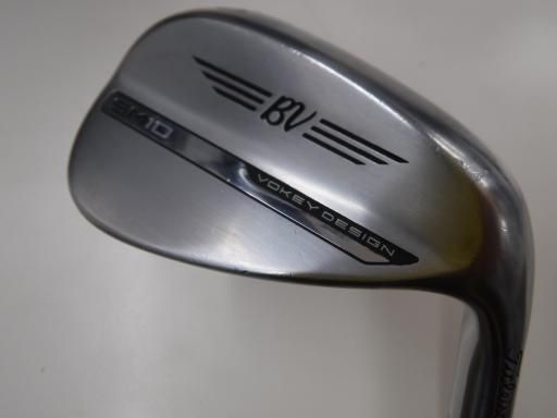 タイトリスト VOKEY SPIN MILLED SM10 ツアークロム 50°|08°F ウェッジ WG 純正特注シャフト フレックスS メンズ 男性用 右利き 右用 Cランク ゴルフクラブ