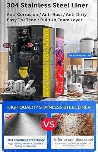 12L業務用多目的ミルク泡立て器 スチームミルク泡立て機全自動沸騰