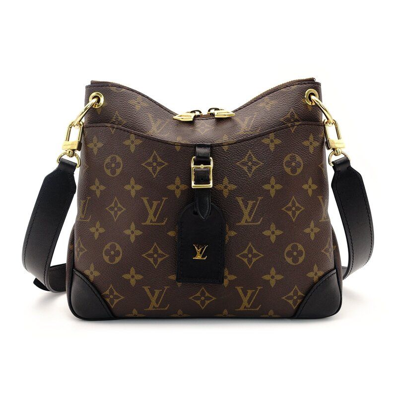 ルイヴィトン LOUIS VUITTON オデオン NM PM M45353 モノグラム ショルダーバッグ ブラウン×ブラック 7-8-142