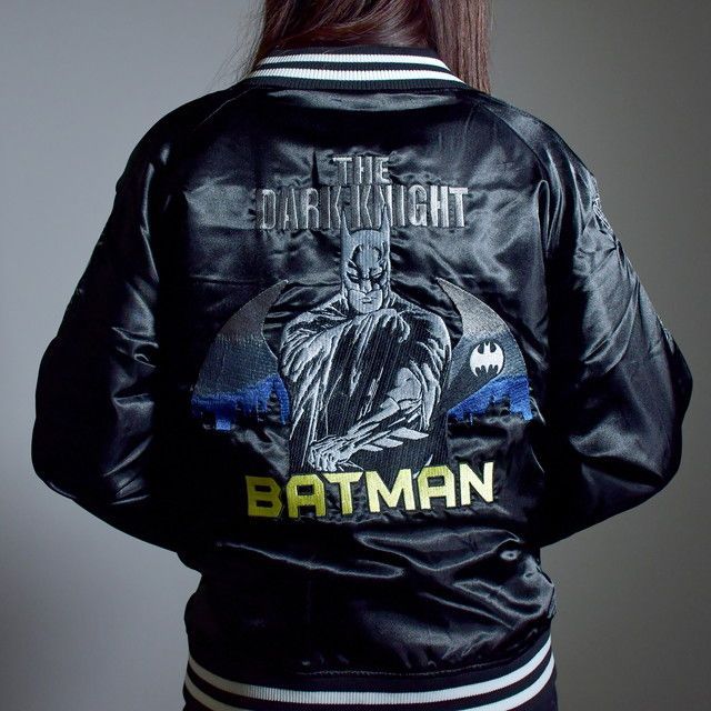 DC ダークナイト バットマン スカジャン ユニセックス - メルカリ