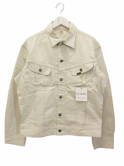 Lee WESTERNER ジャケット L アイボリー コットン ウエスターナー Lee THE ARCHIVES WESTERNER 1962MODEL 100-Z 100-J #lee