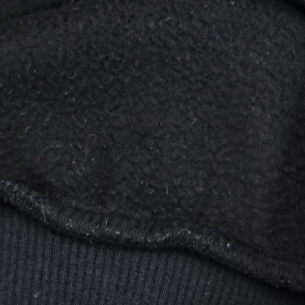 ステューシー ハーフボタン スウェット XS ブラック系 STUSSY ロゴ刺繍 長袖 トレーナー メンズ   【230117】