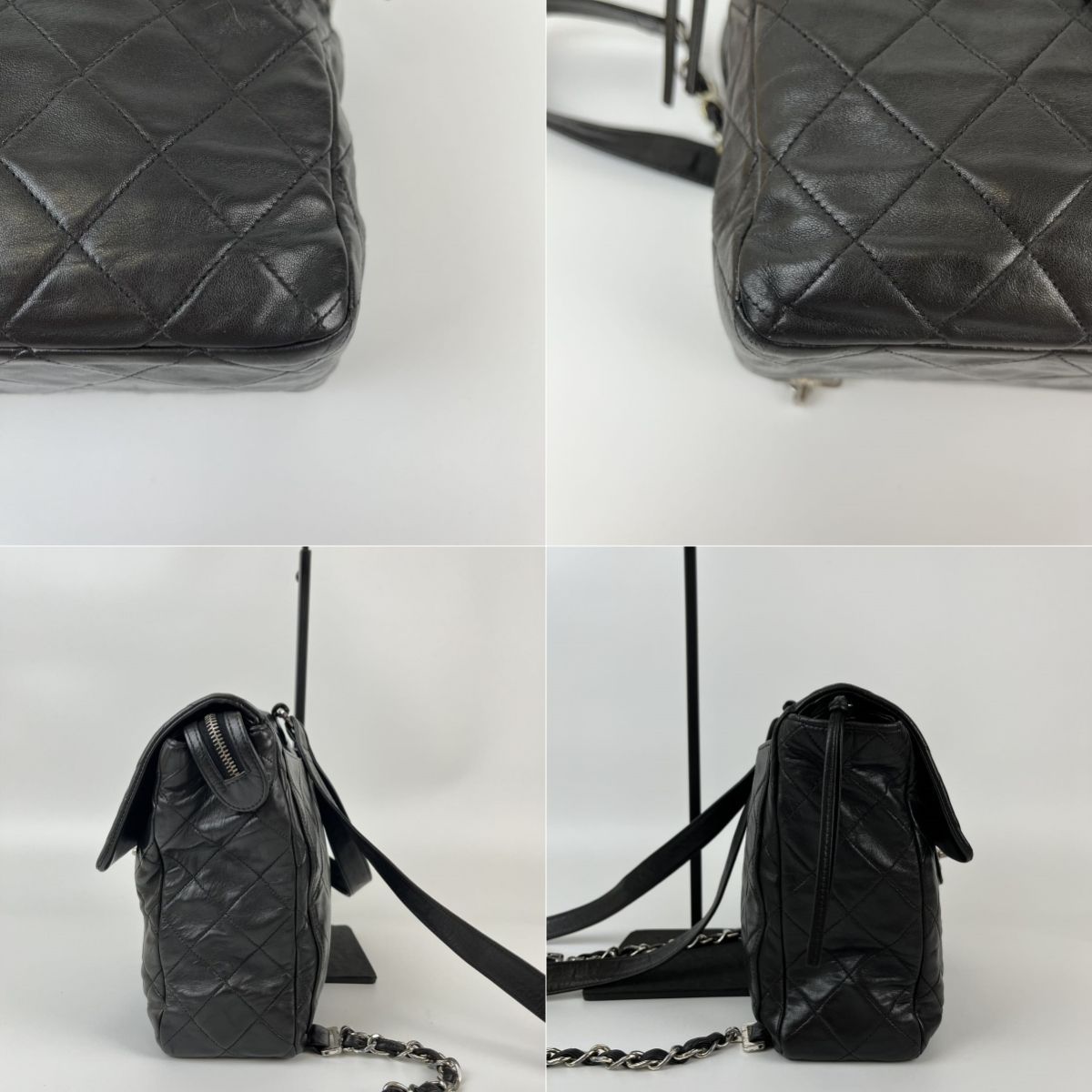 衝撃価格セールSALE割引】CHANEL シャネル ココマーク マトラッセ ラムスキン リュック バックパック レディース  ５番台【中古商品】Backpack HIBUOCHI VINTAGE - メルカリ