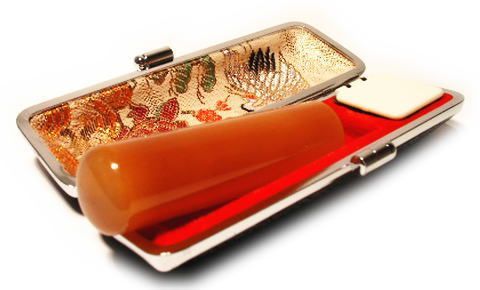 印鑑 はんこ セット シープホーン 羊 18 mm 実印 黒色 牛革もみ 印鑑ケース ケース付き 朱肉付き プレゼント ギフト