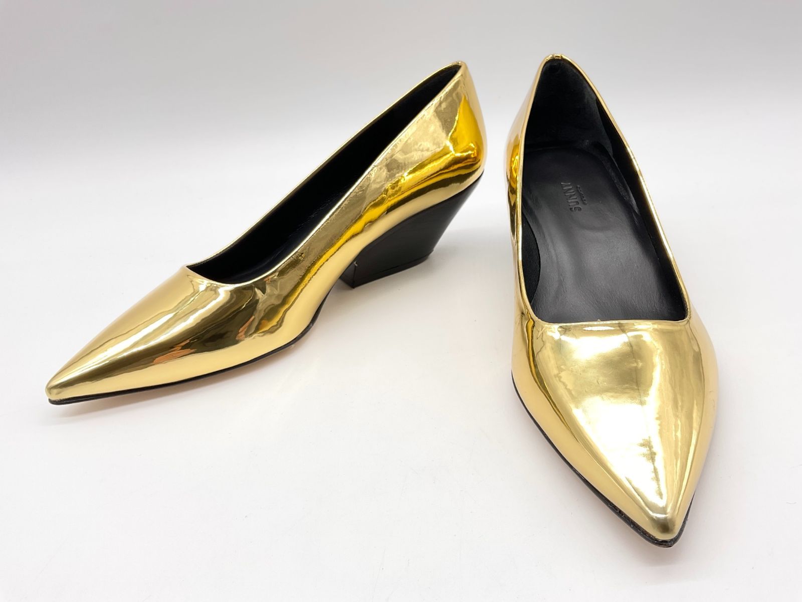 PELLICO ペリーコ　ゴールド パンプス お値引き交渉大歓迎】 新品 23cm PELLICO SUNNY ペリーコサニー 36