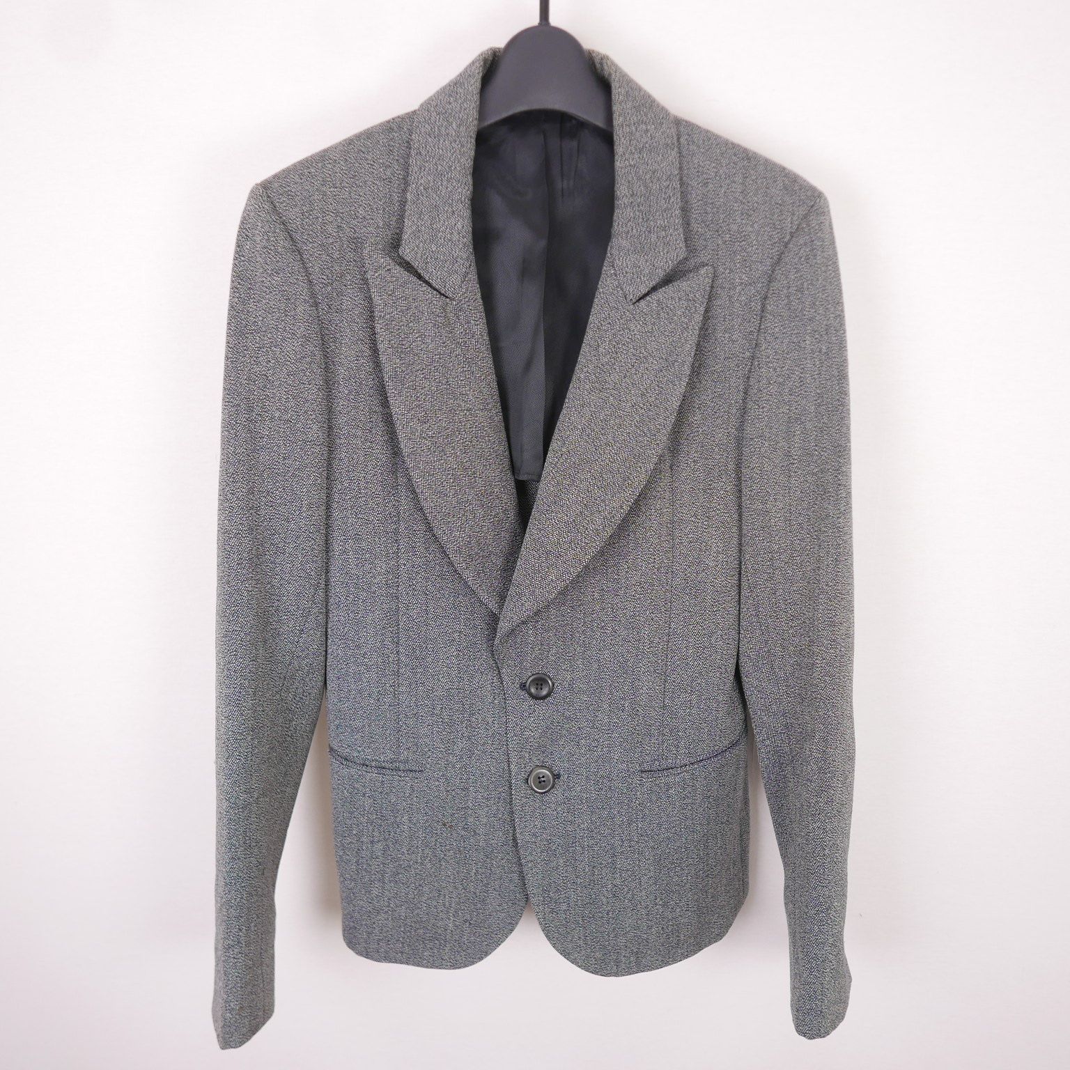 バレンシアガ　テーラードジャケット　46サイズ BALENCIAGA バレンシアガ メンズ 二コラ期 ウール テーラード