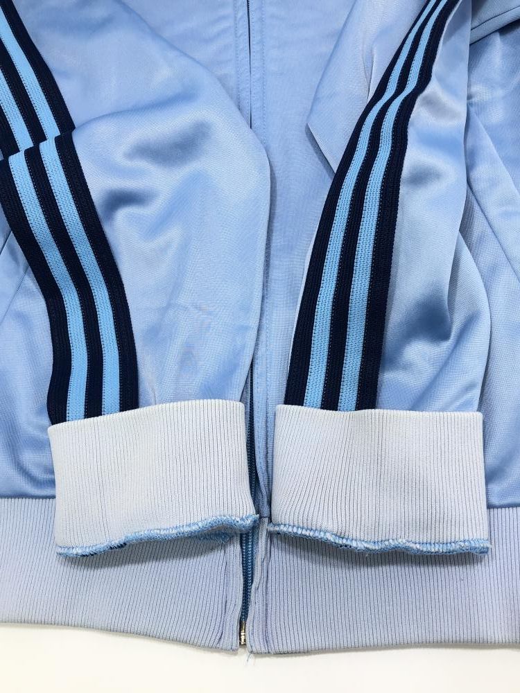 中古】adidas 80s USA製 ATP トラックジャケット ライトブルー size S