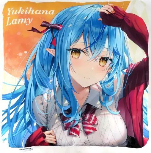 中古】クッション・抱き枕・本体 雪花ラミィ(リン☆ユウイラスト