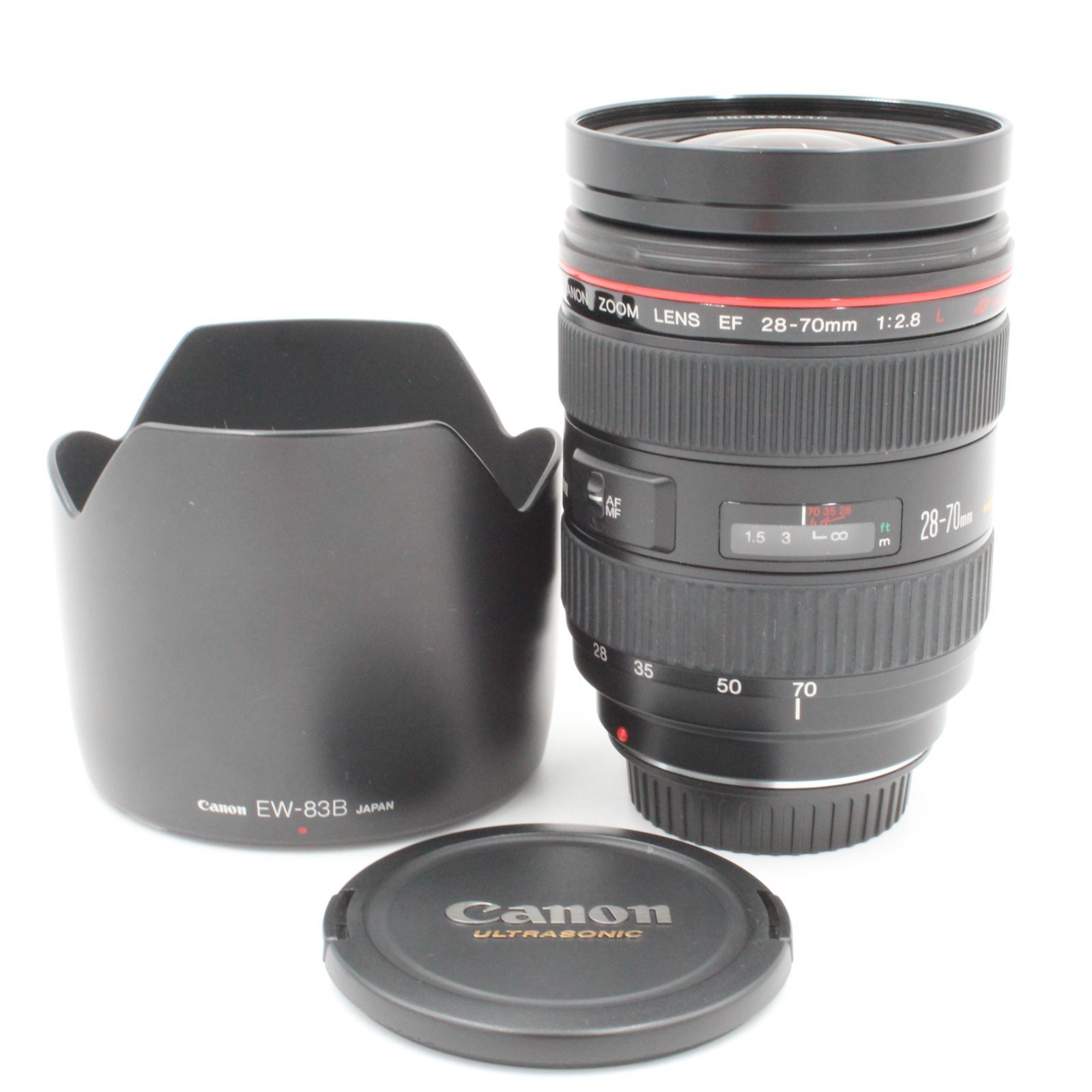 ☆新品級☆Canon キャノン EF 28-70mm F2.8 L レンズフィルター付き