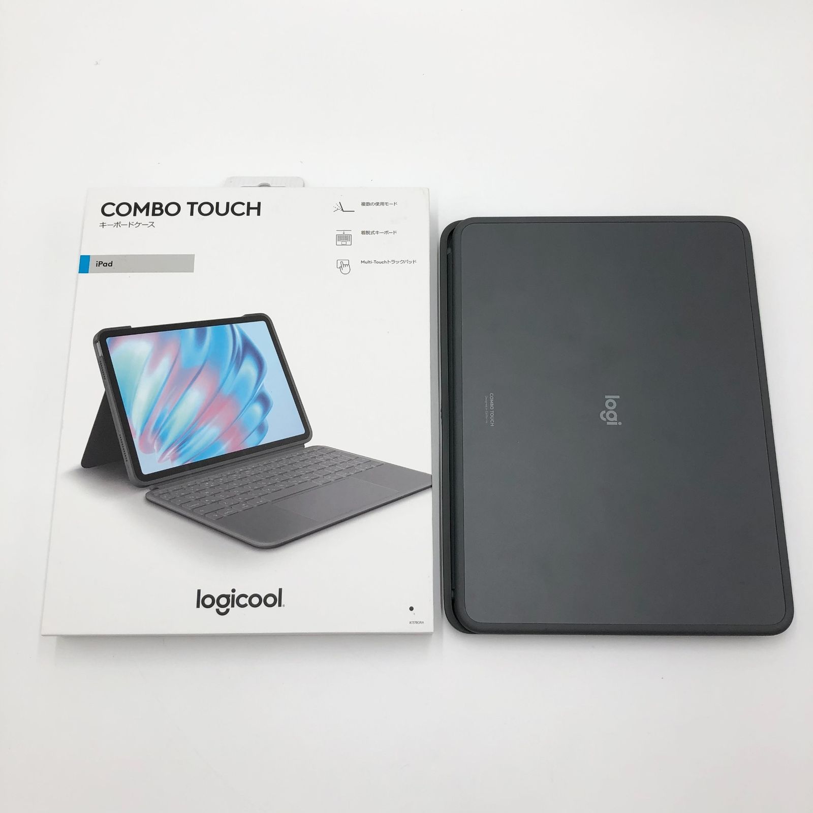 ロジクール Combo Touch iPad Air 11インチ M3 - M2 iK1178GRA キーボード付き ケース 軽量 日本語配列 キーボード スマートコネクタ オックスフォードグレー 正規品