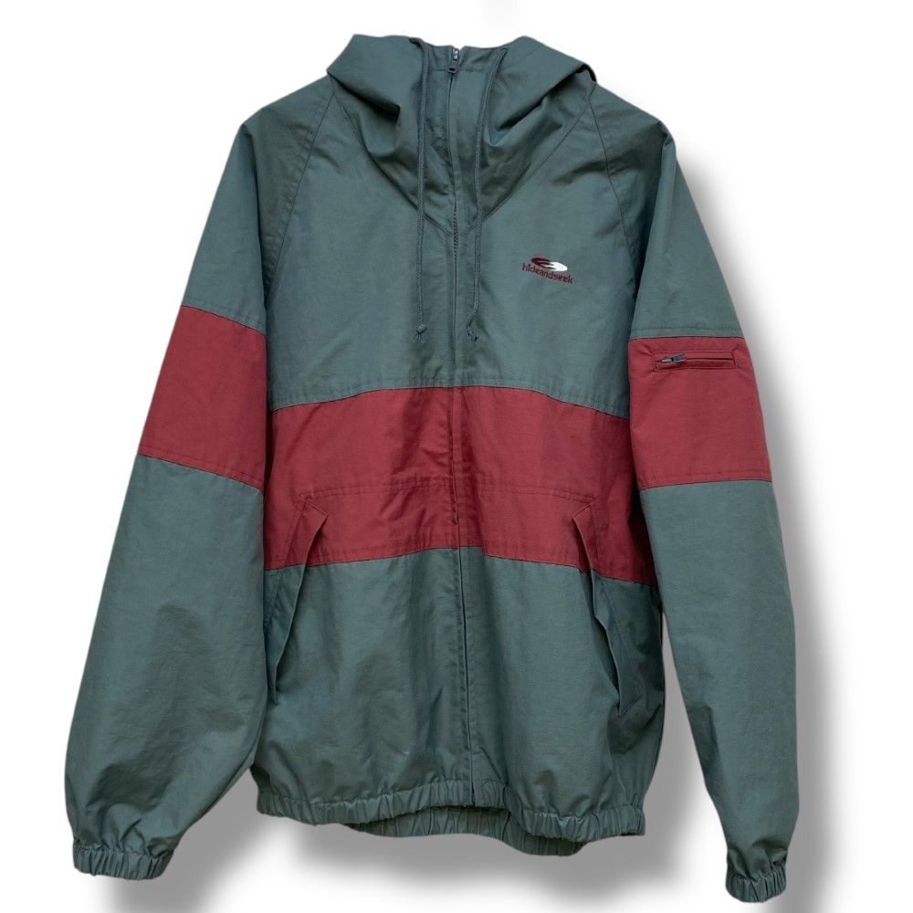 Nylon Zip Jacket(24aw) | HIDE AND SEEK Official HideandSeek