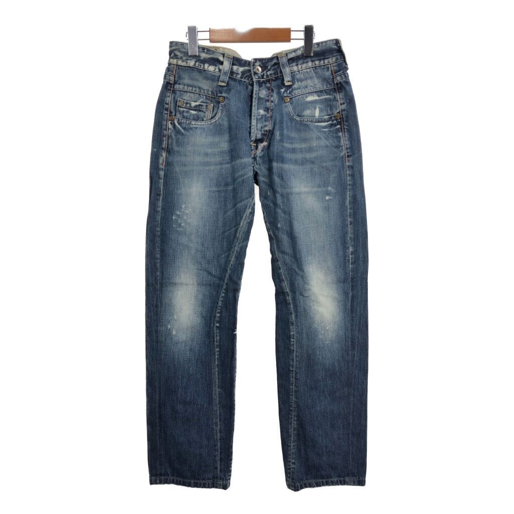 G-STAR RAW ジースターロウ デニムパンツ ブルー メンズ Ｗ33 L32相当 古着 T7874